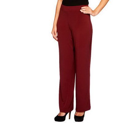 susan graver essentials liquid knit pants
