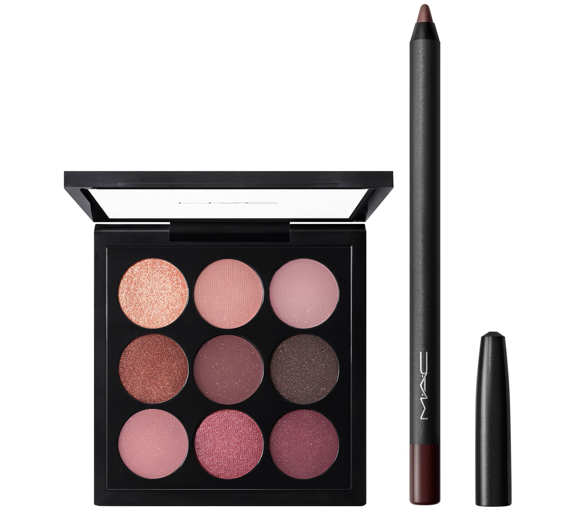 Goodwill Informeer Boren MAC Cosmetics Burgundy X9 Eyeshadow Palette & PP Eyeliner - QVC.com