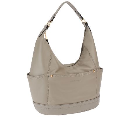 Tignanello Glove Leather Hobo with Outside Pockets - Page 1 — 0