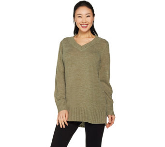 Linea by Louis Dell'Olio Pullover V-neck Sweater - A259108