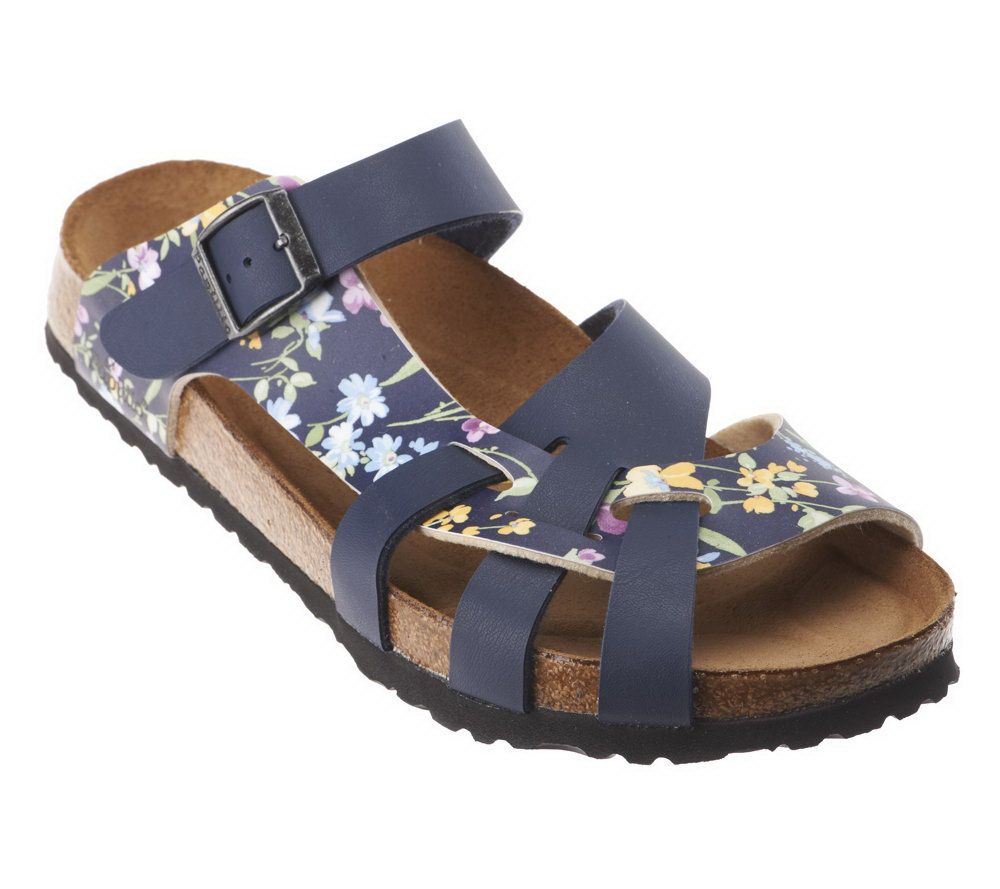 qvc birkenstock flip flops