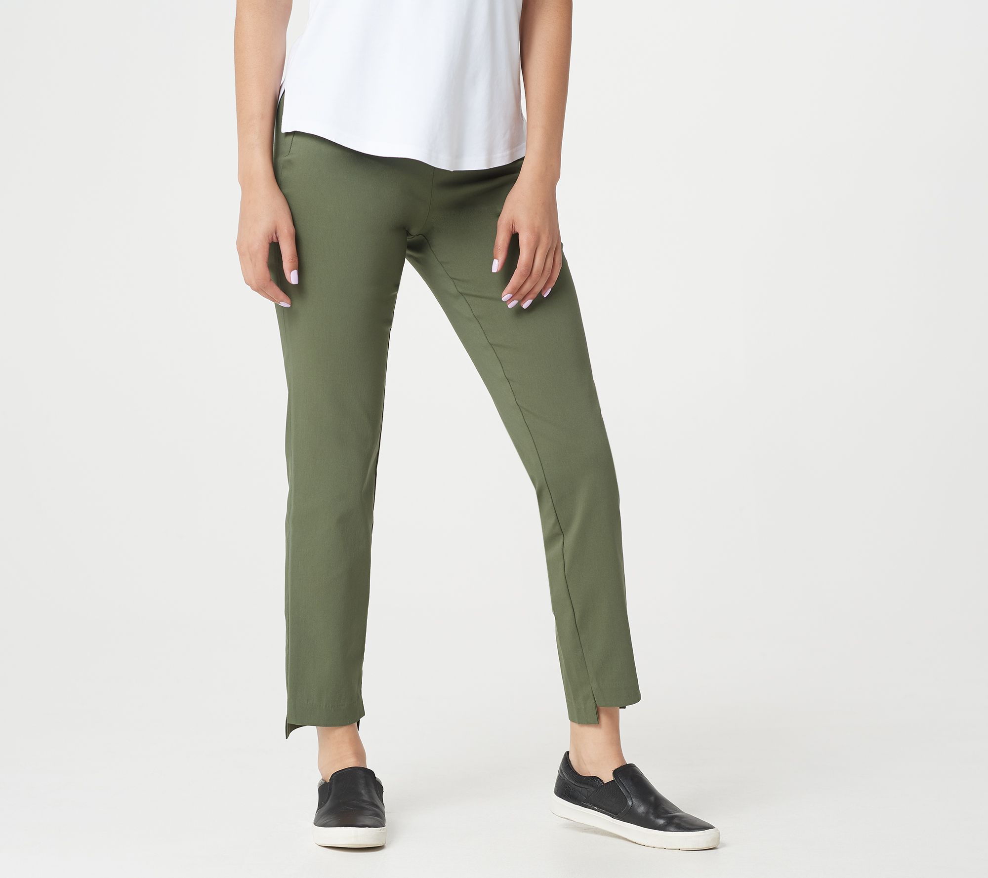 stretch ankle pants