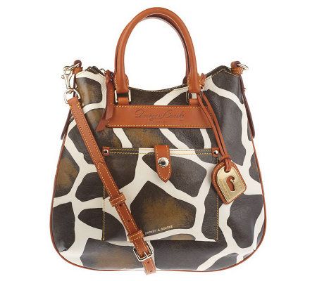 dooney and bourke giraffe print handbag