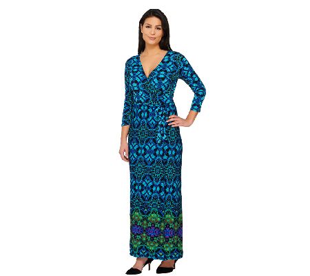 qvc renee maxi dress