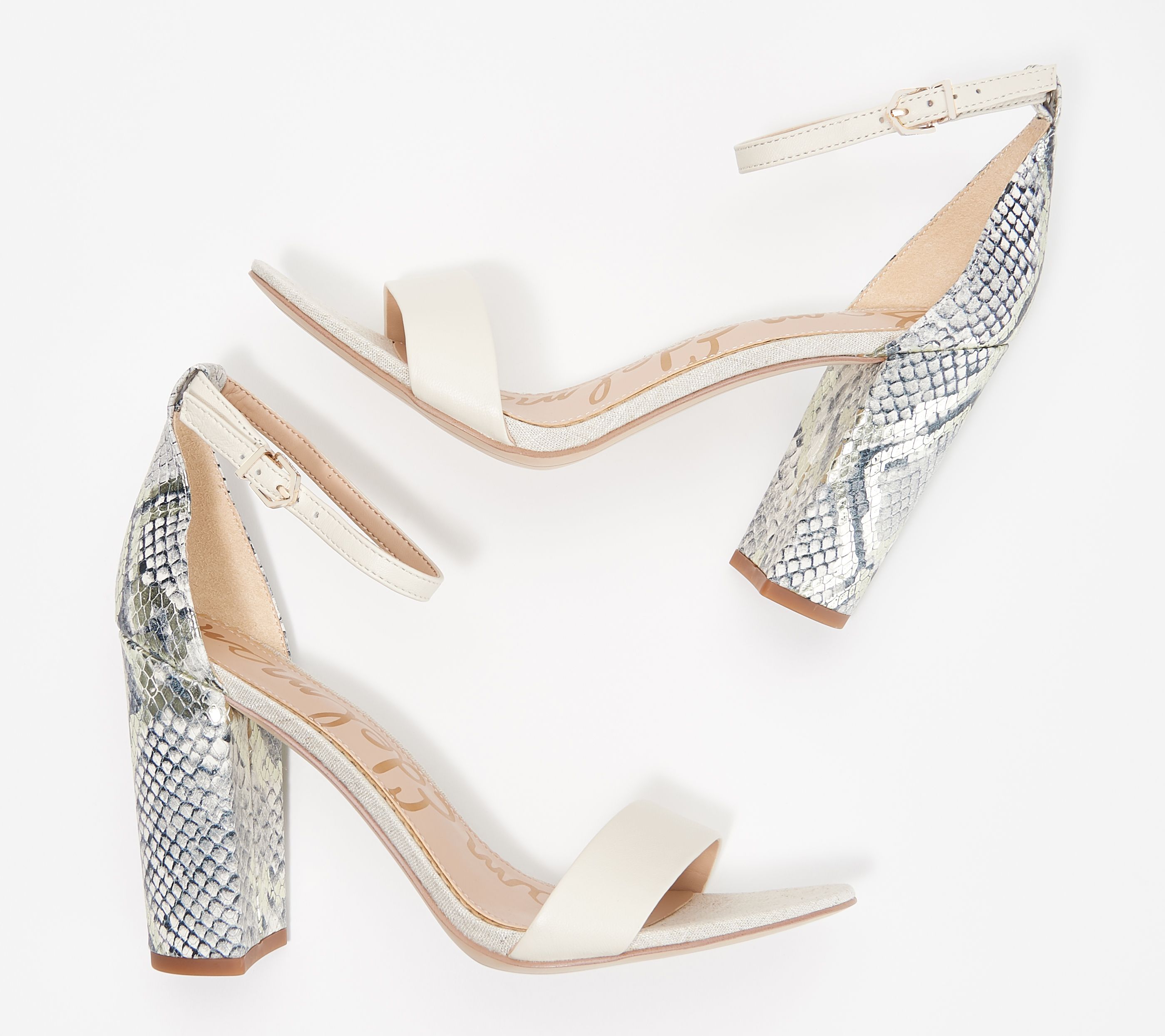 sam edelman animal print heels