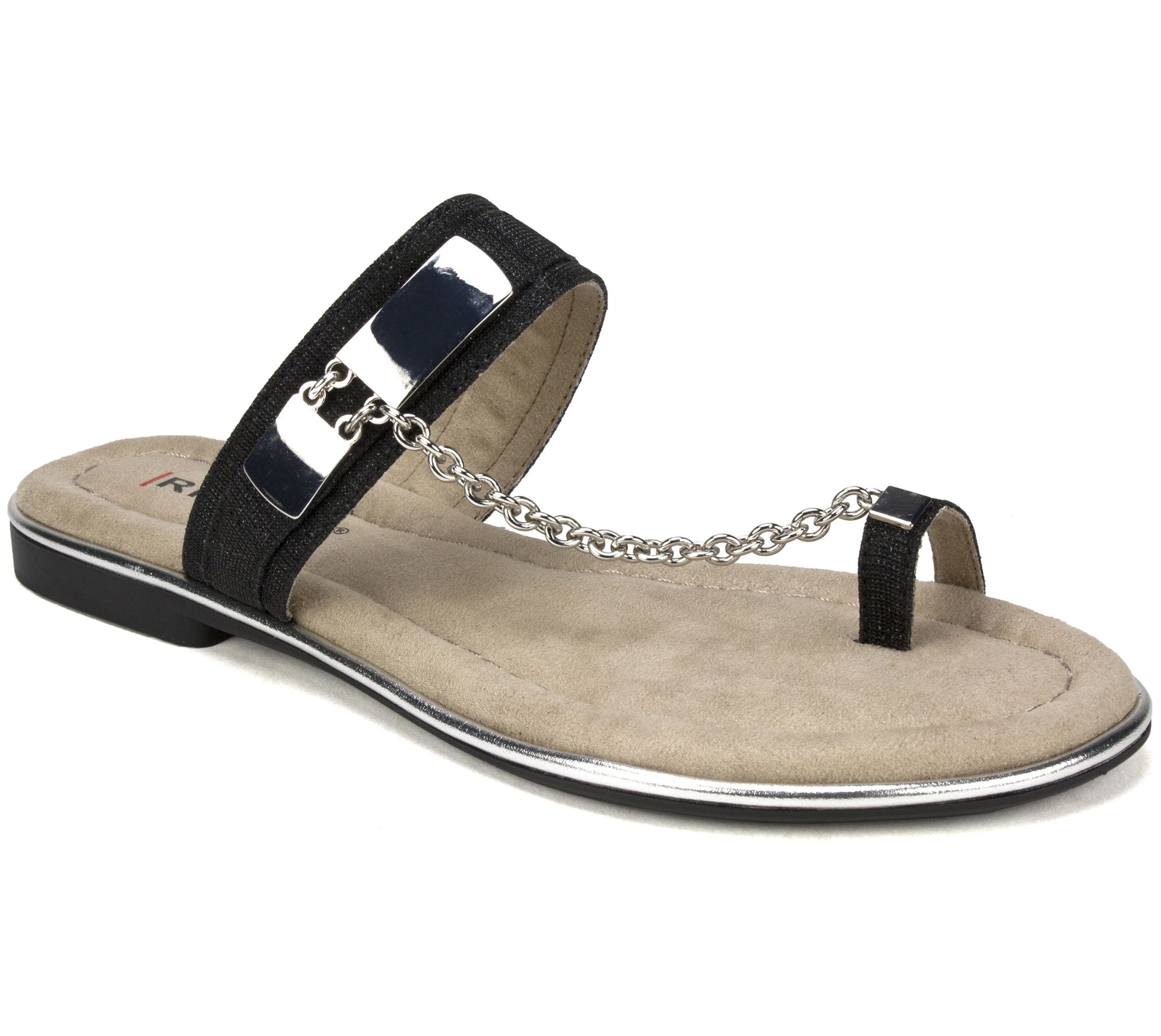 qvc white sandals