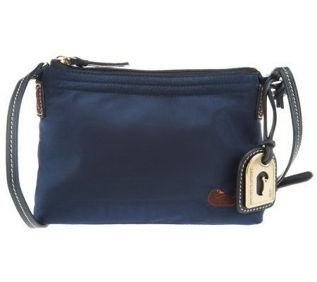 dooney & bourke nylon crossbody pouchette bag