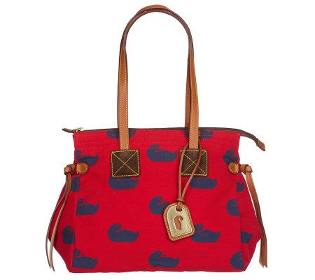 dooney and bourke duck print bag