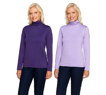 qvc susan graver turtlenecks