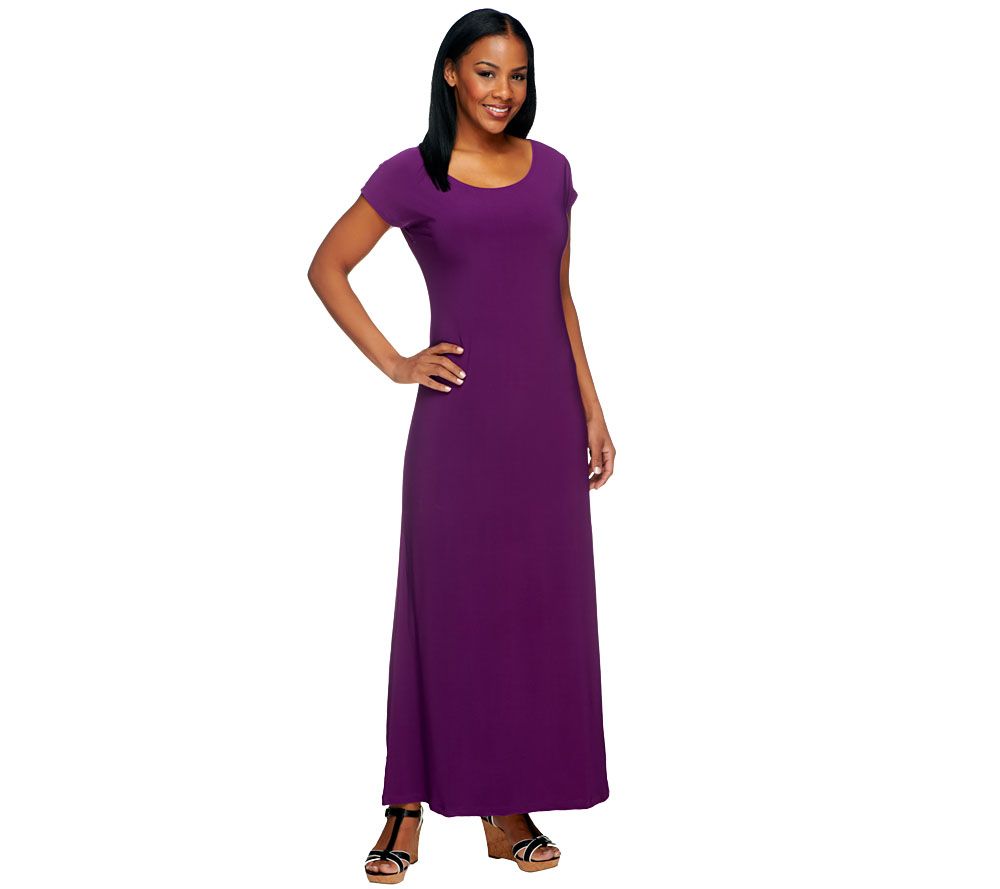 qvc attitudes by renee maxi dresses