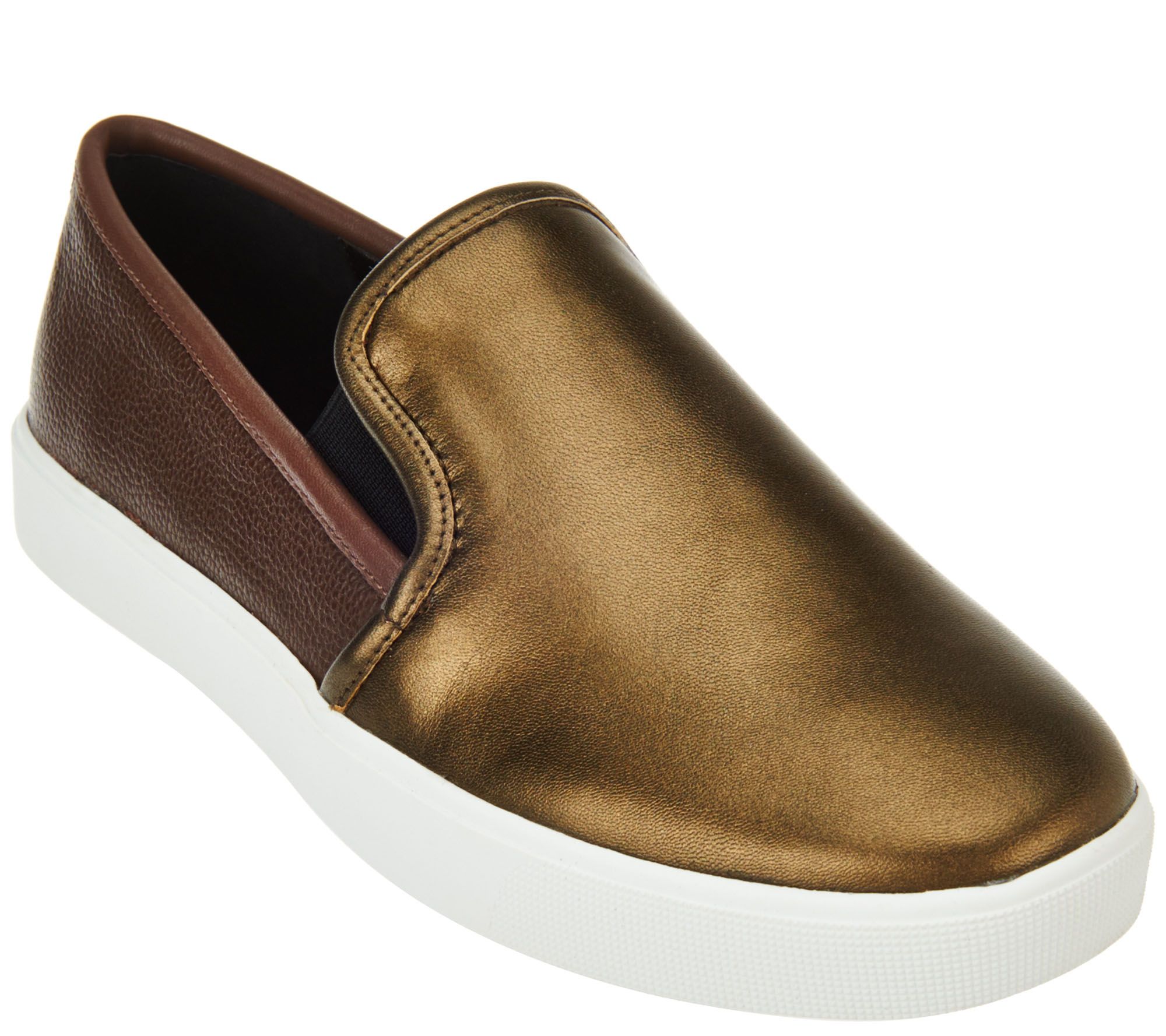 As Is Logo By Lori Goldstein Slip On Sneakers With Goring Qvc