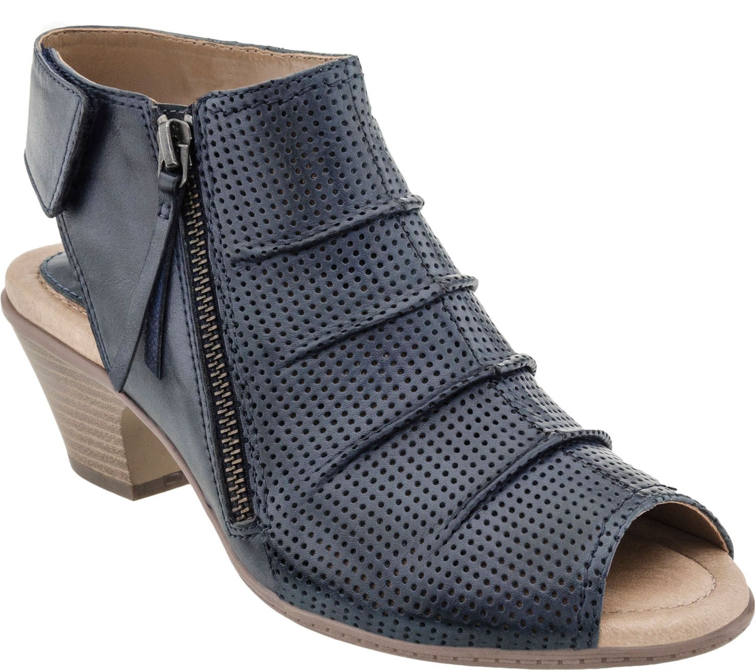 earth peep toe sandals