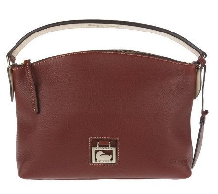 qvc dooney & bourke zip zip satchel