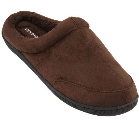 gold toe mens slippers