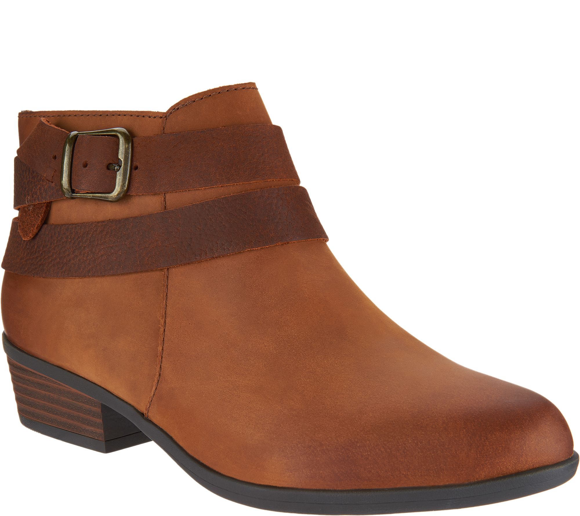 clarks leather side zip ankle boots