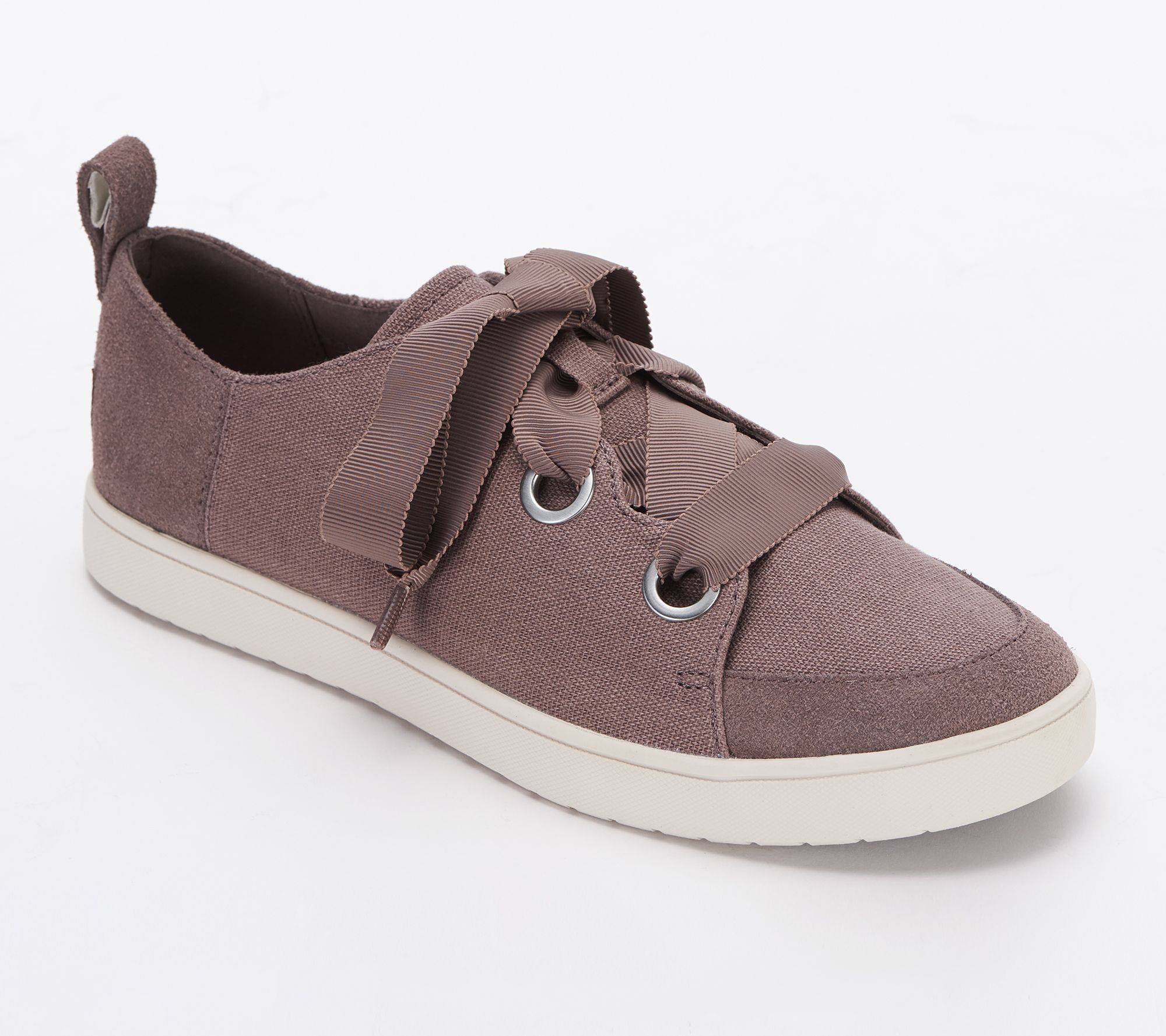 Koolaburra Suede and Canvas Sneakers 