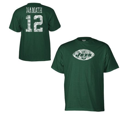 joe namath tshirt