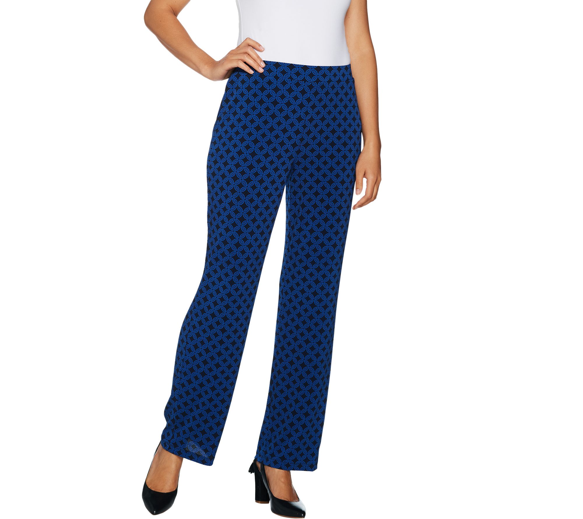 susan graver liquid knit pants with pockets