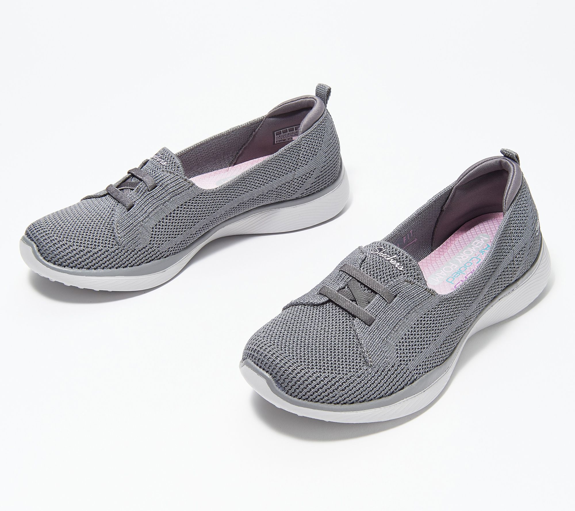 Skechers Knit Bungee Slip-On Shoes 