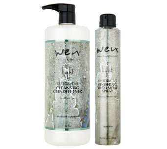 WEN by Chaz Dean Absolute Light Cleanse and Finish Kit - A300235
