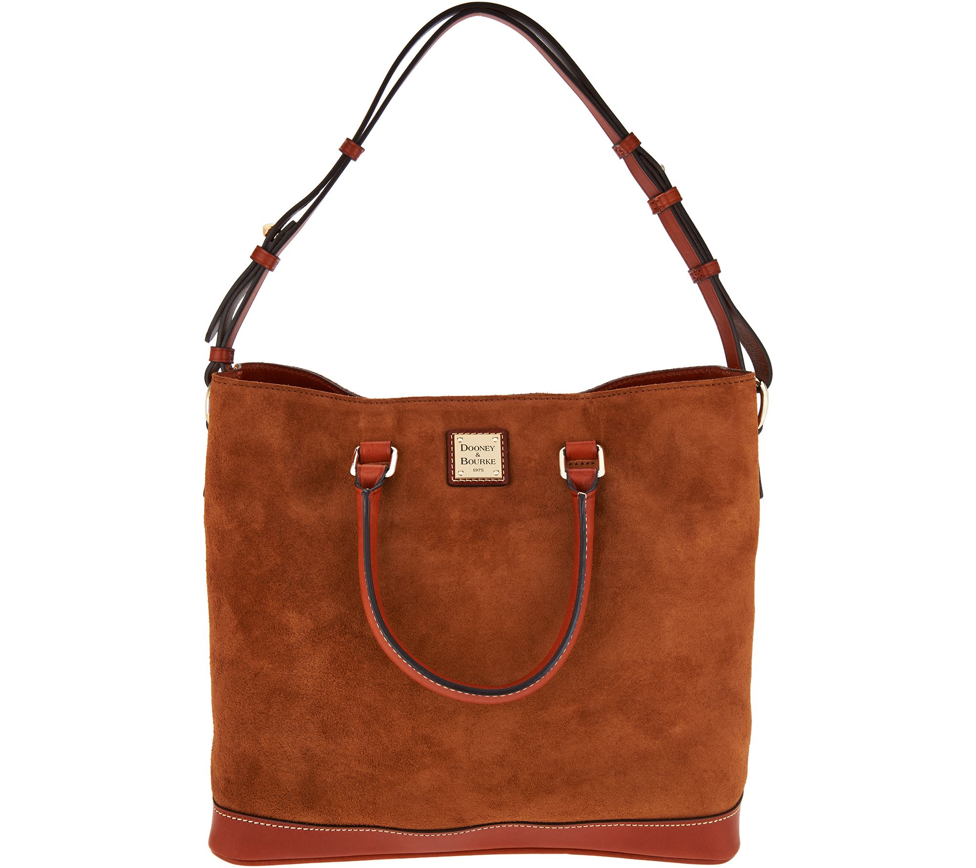 qvc dooney & bourke suede bags