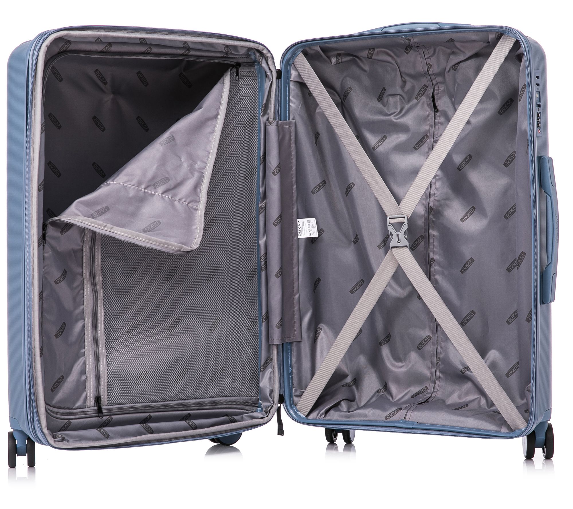 Dukap Airley Lightweight Hardside Spinner Luggage Qvc