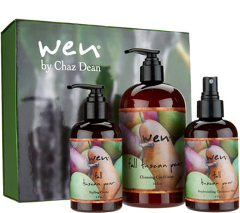 WEN by Chaz Dean Fall Cleanse & Treat 3pc Gift Kit - A302540