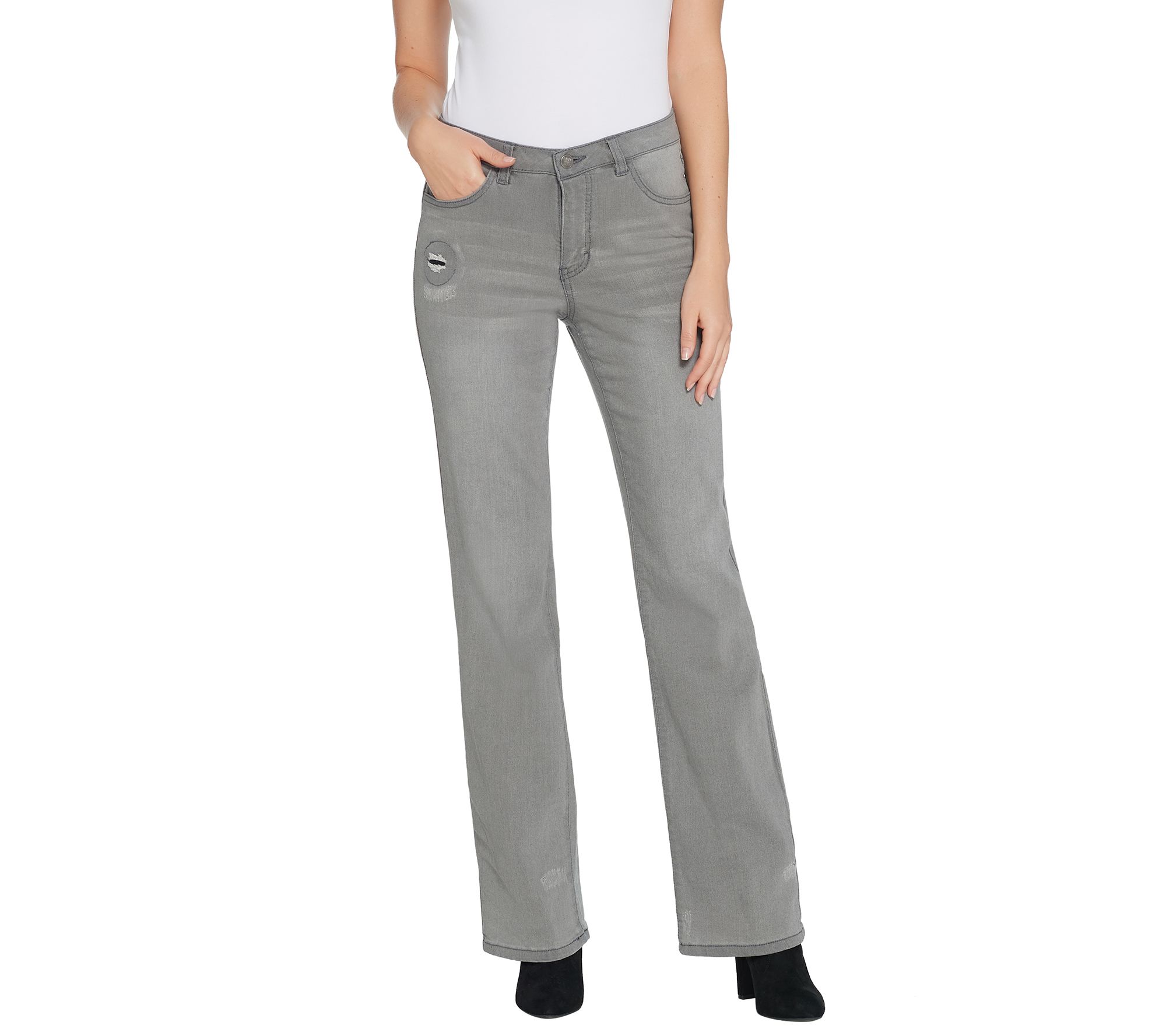 women's petite boot cut jeans