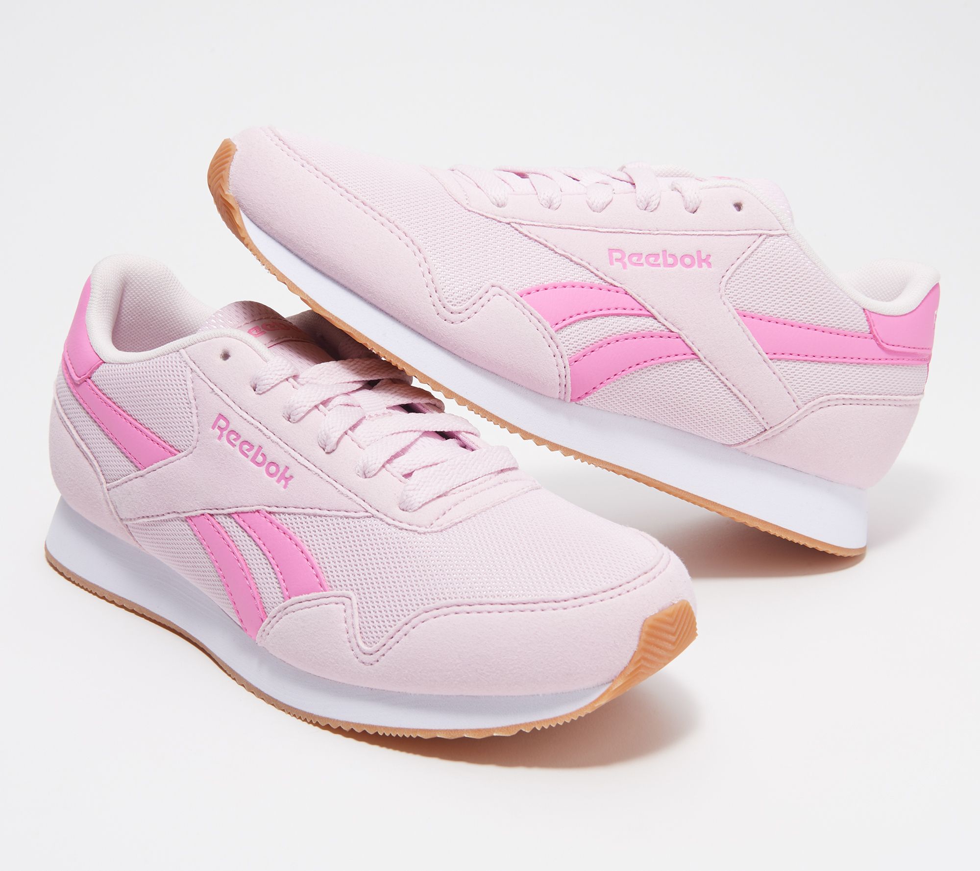 pink reebok sneakers