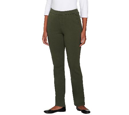 qvc denim and co pants