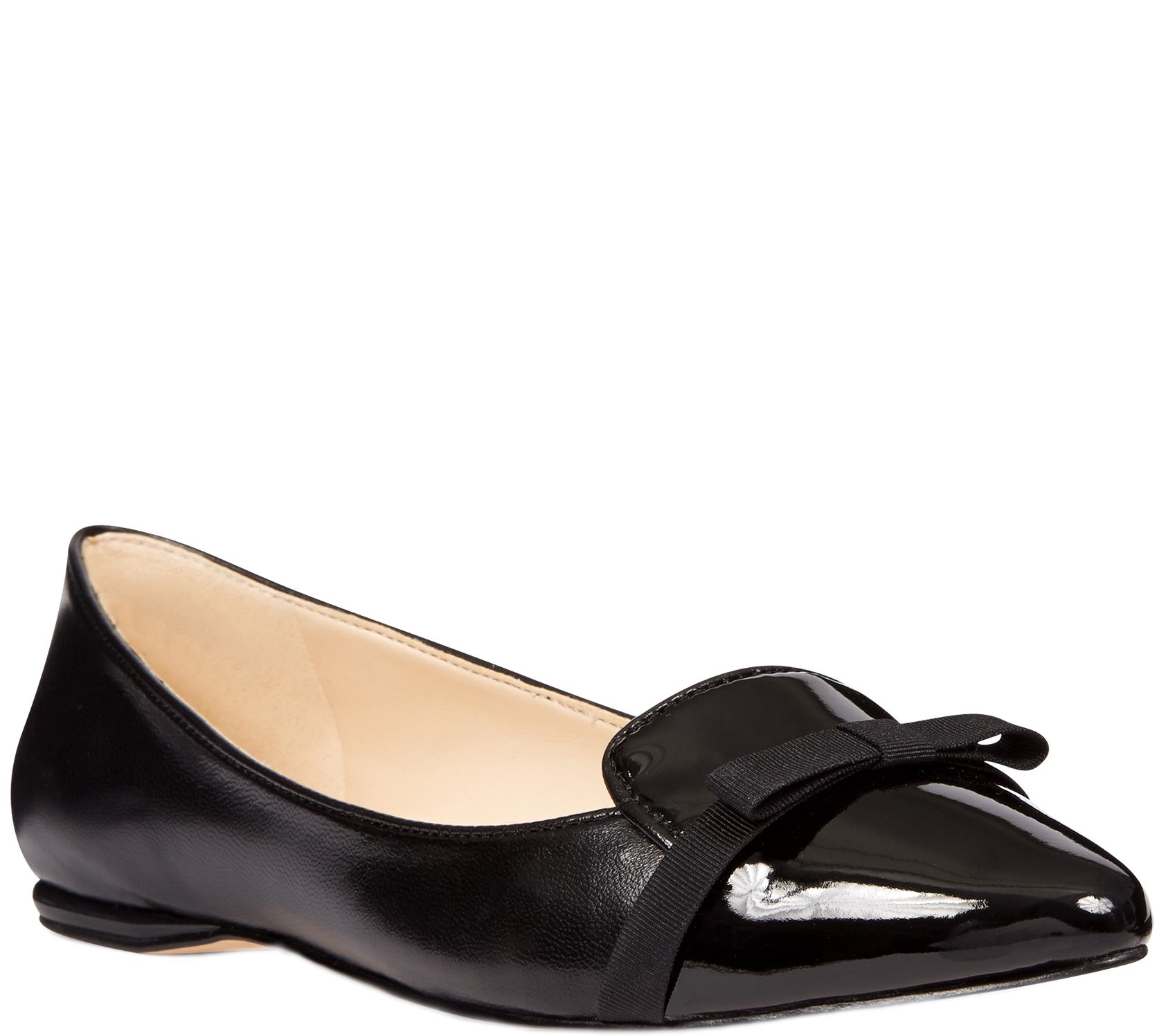 nine west leather flats