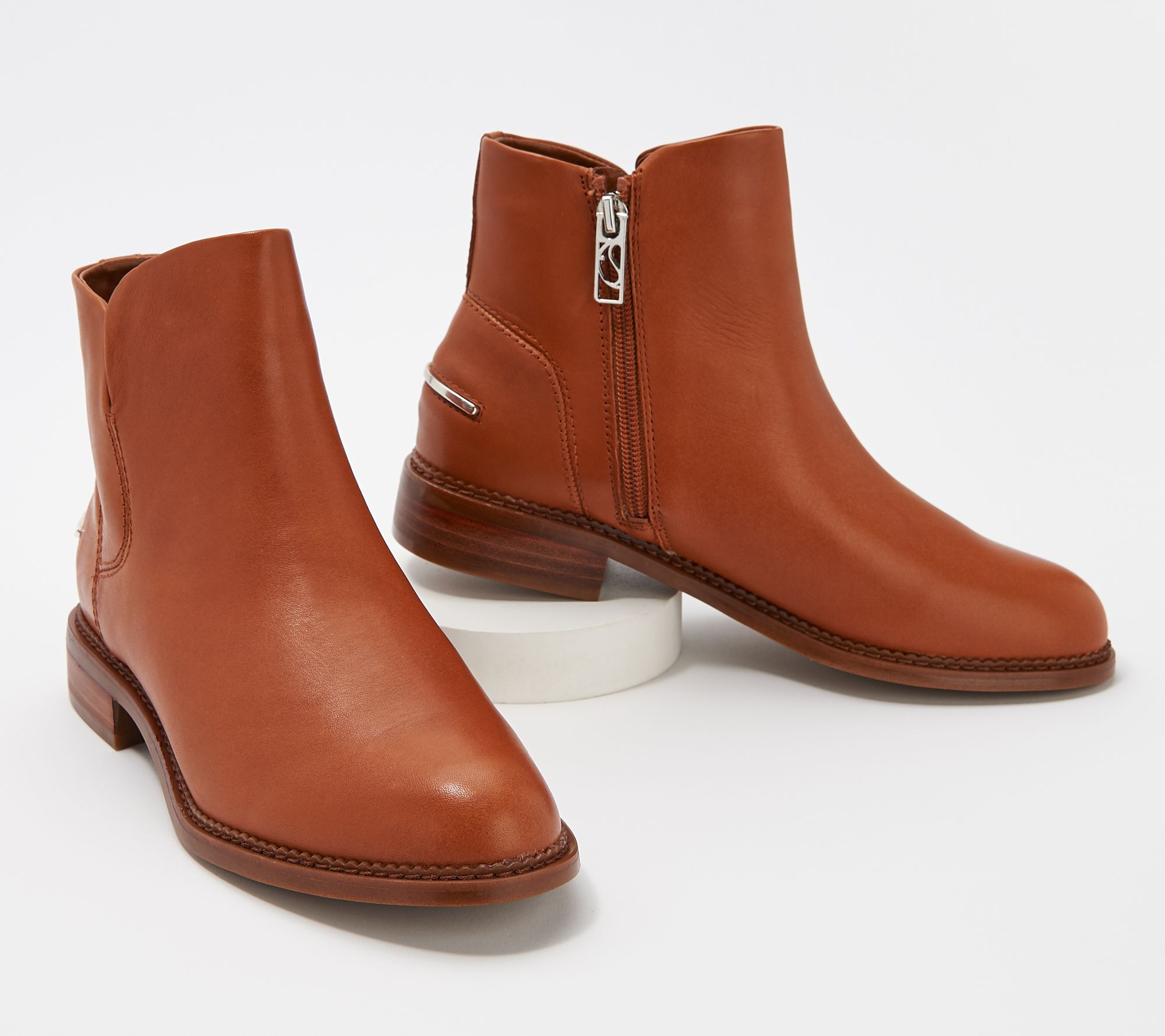 Franco Sarto Leather Booties - Happily 