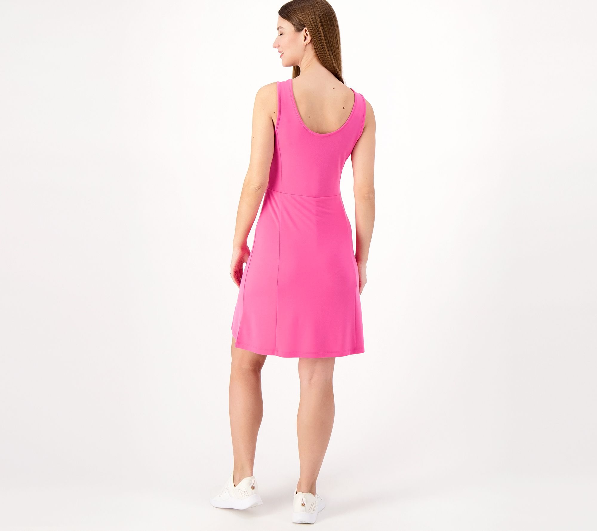 Isaac Mizrahi Live Soho French Terry Dress W Shorts QVC