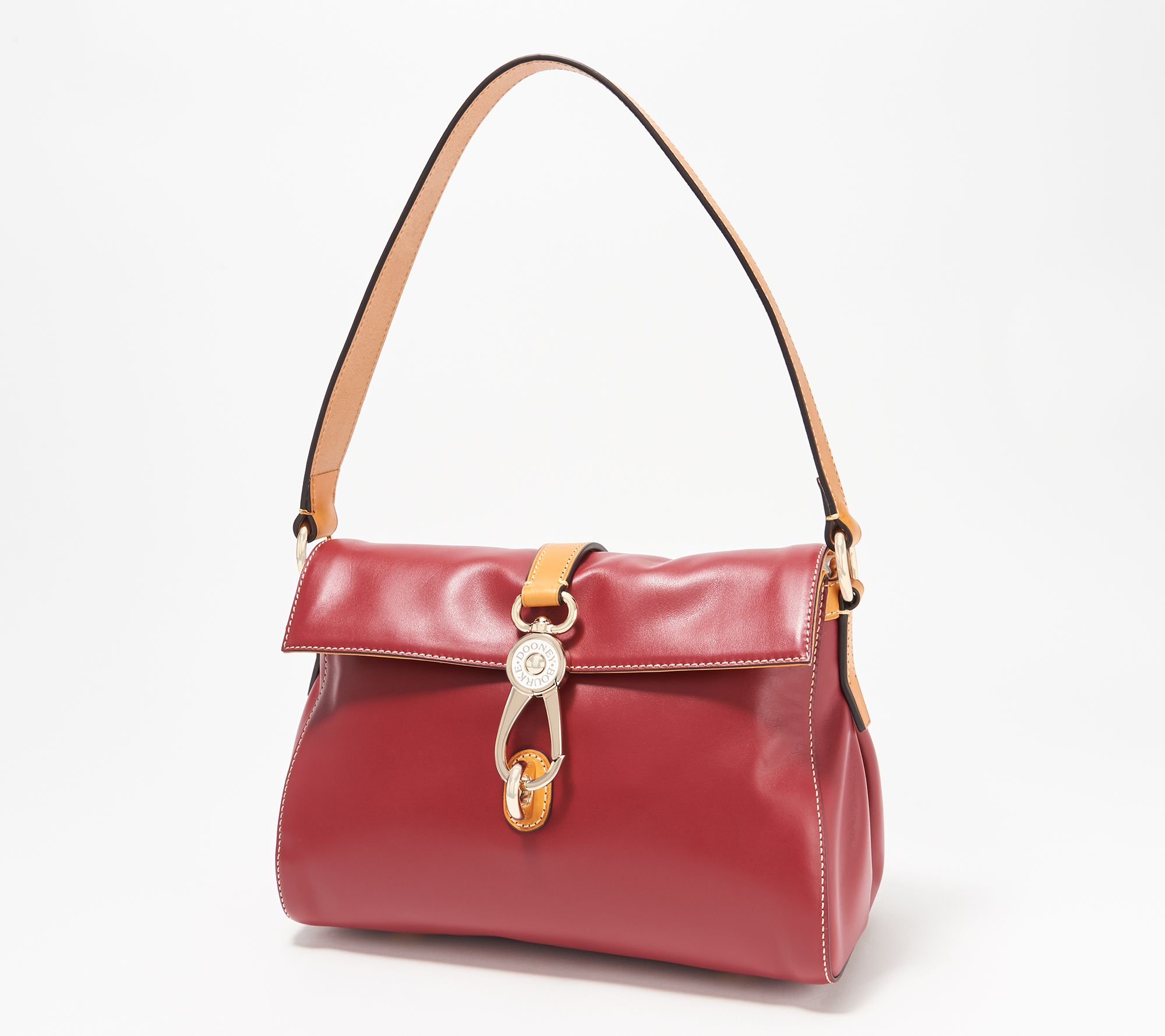 dooney & bourke pebble leather libby shoulder bag