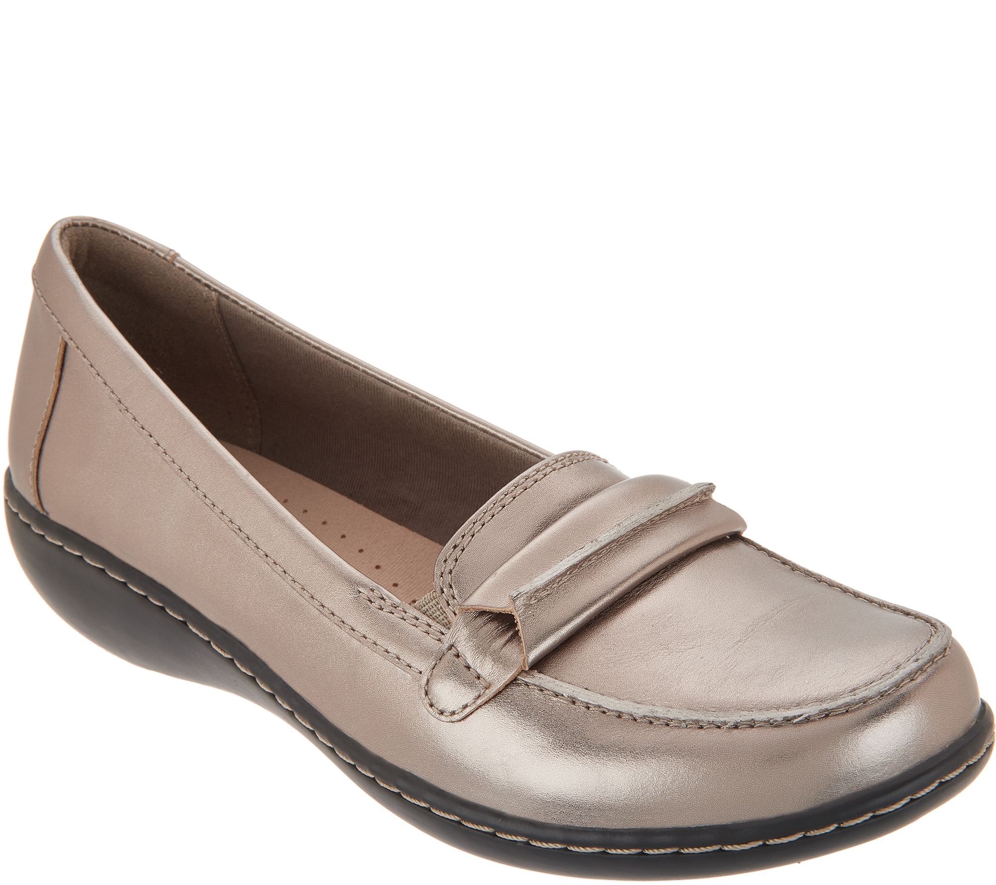 Clarks Collection Leather Slip-On 