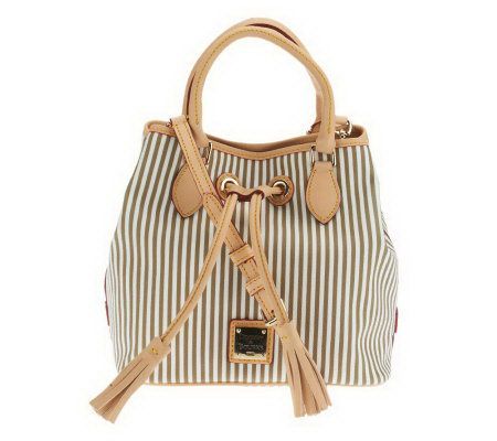 dooney and bourke striped purse