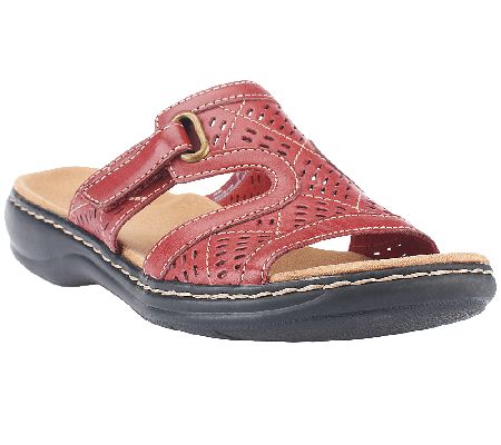 qvc clarks sandals