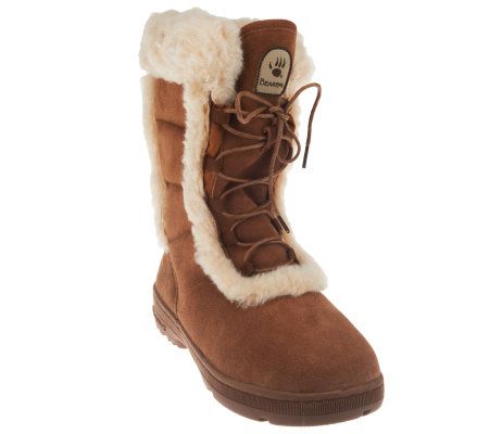cleaning bearpaw suede boots