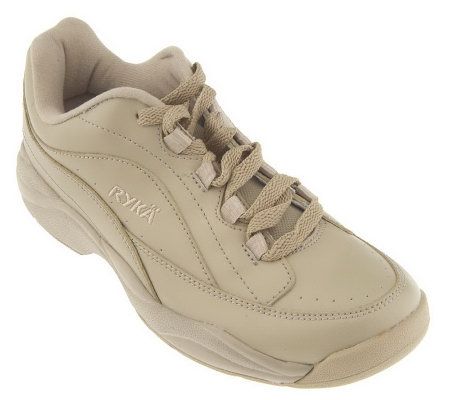 ghillie ryka tie walking lace leather shoes qvc