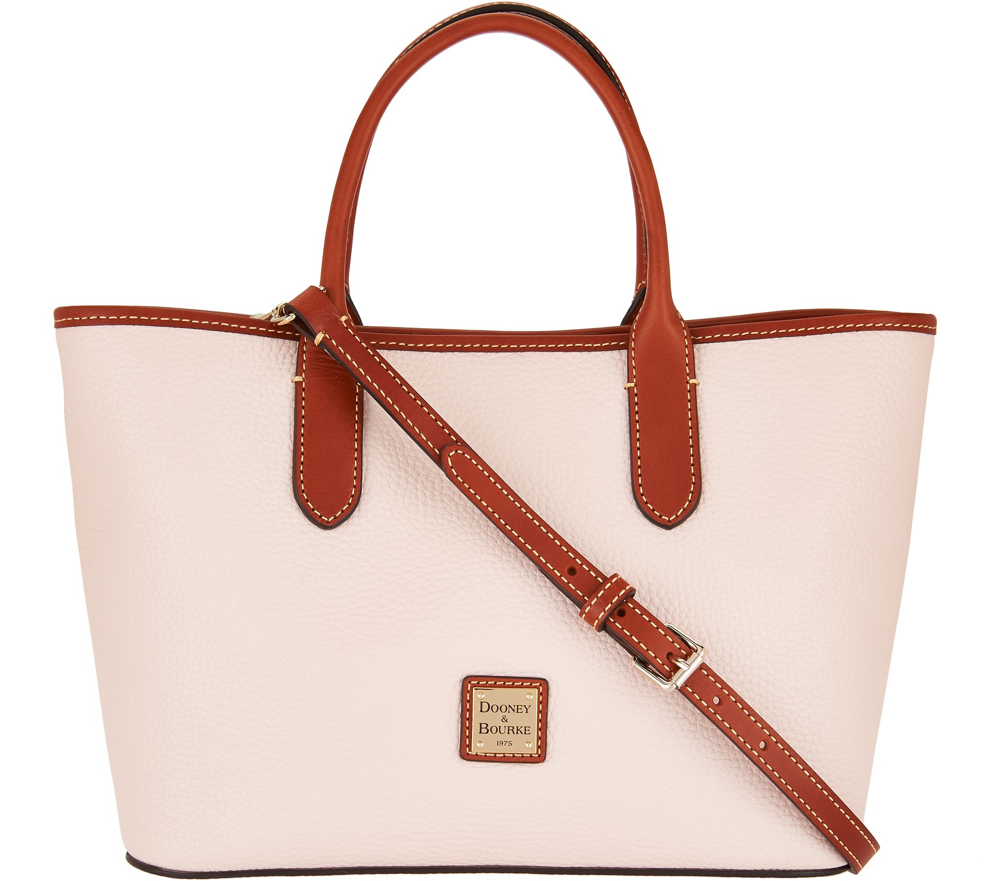 dooney & bourke brielle pebble leather satchel