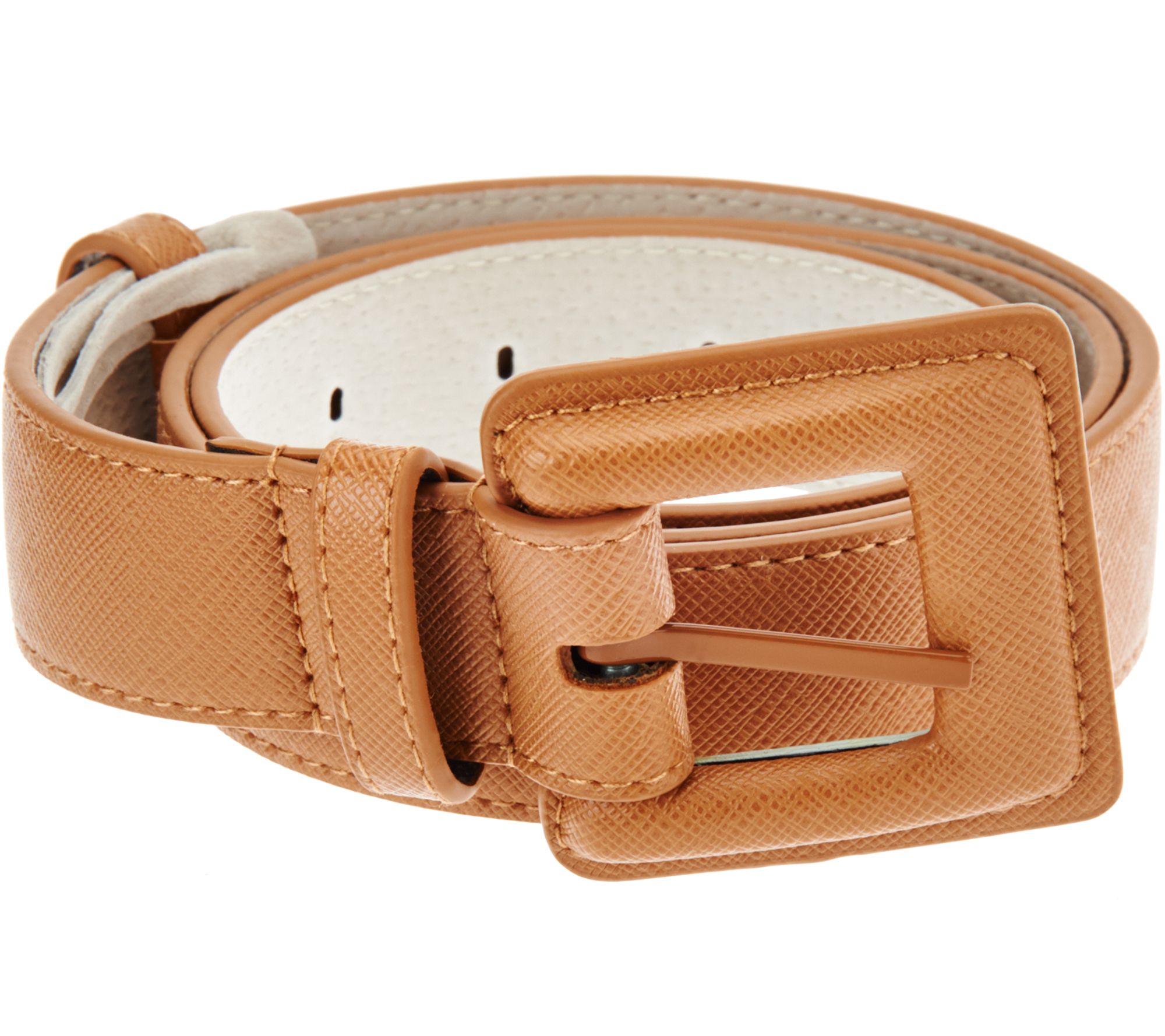 leather covered buckle