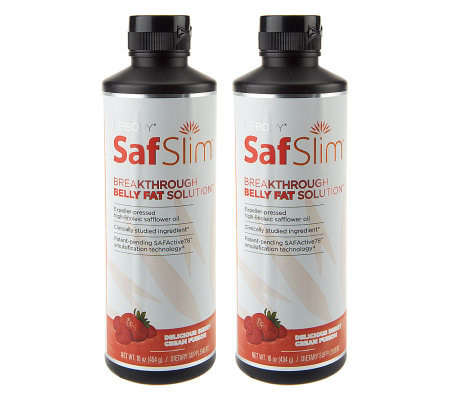 What ingredients in SafSlim contribute to weight loss?
