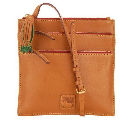 dooney & bourke florentine leather pocket crossbody