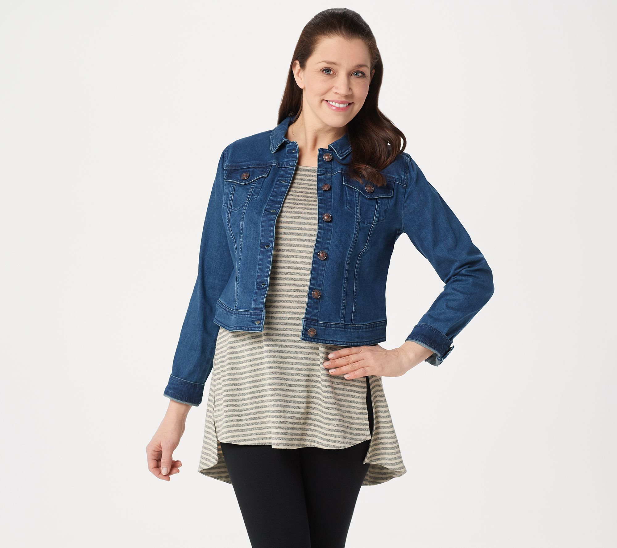 qvc denim jackets