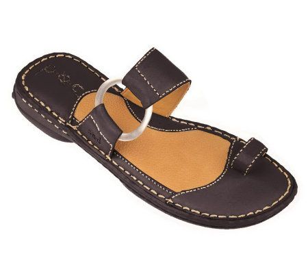 one toe sandals