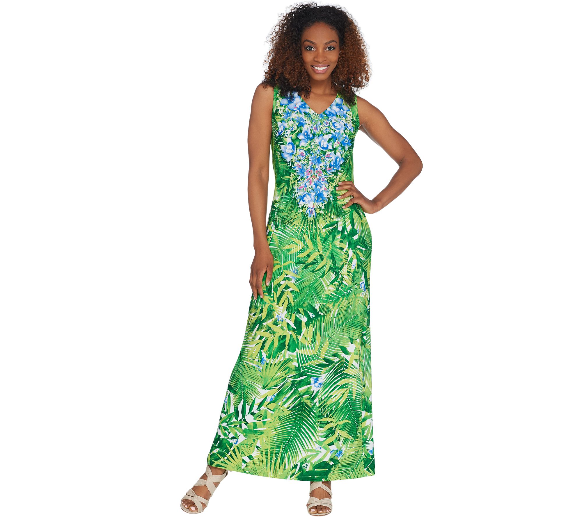 qvc petite maxi dresses