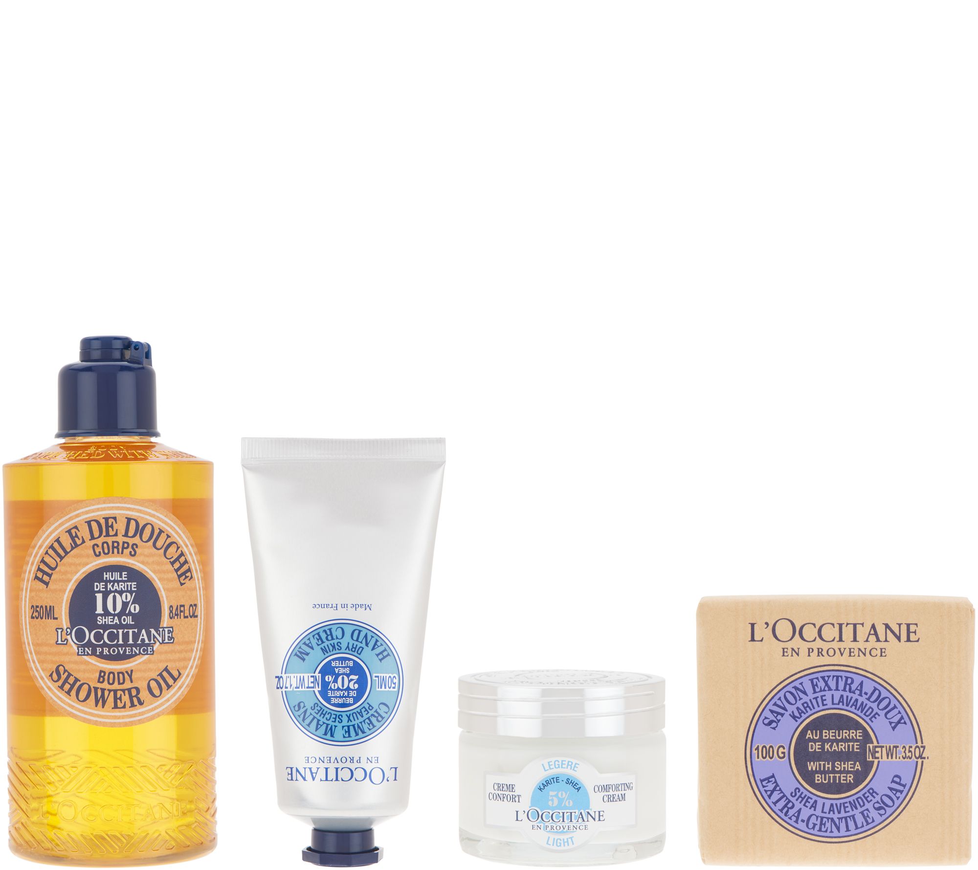 (QVC) Beauty iQ L'Occitane Shea Butter Summer Skin Collection