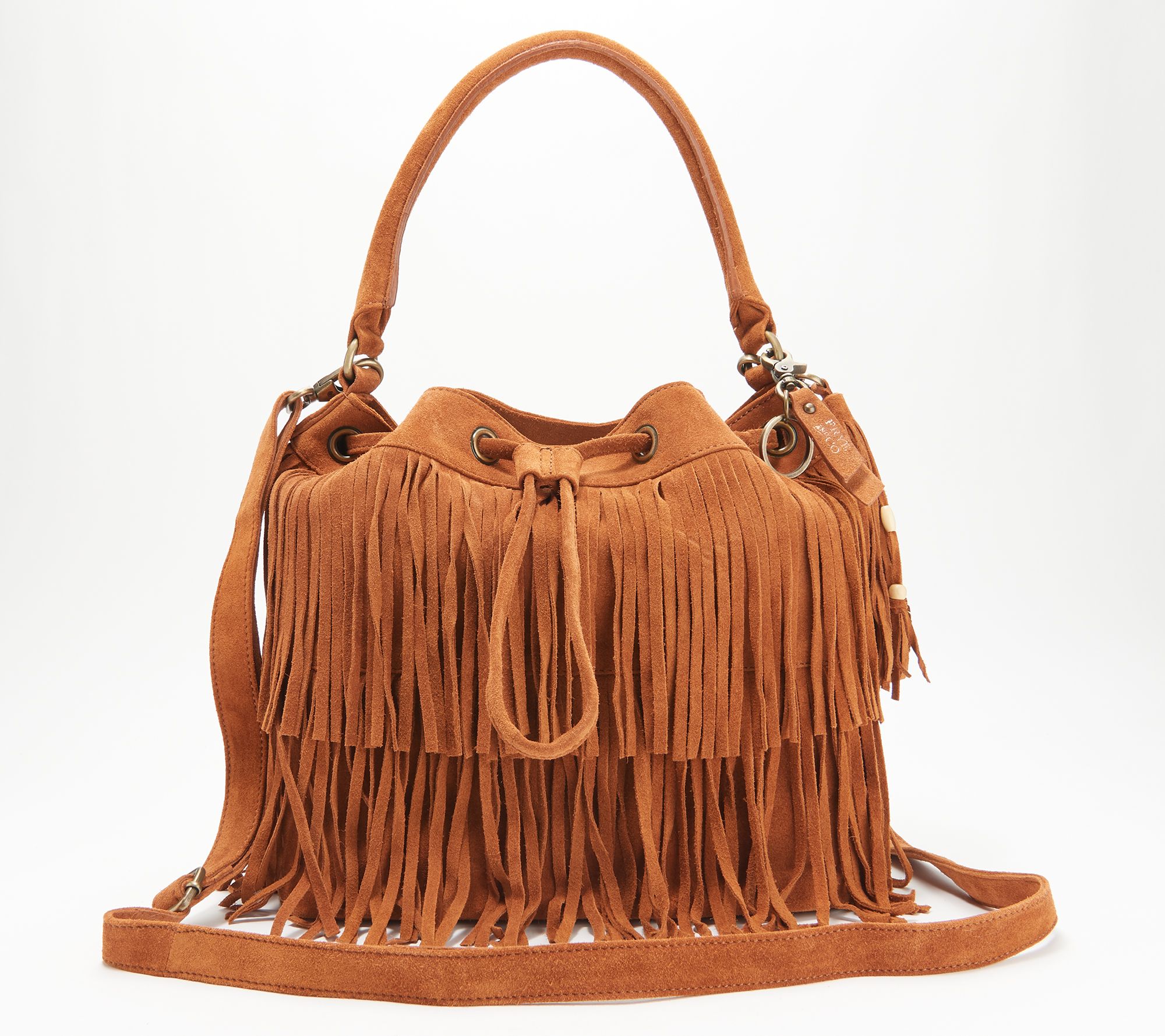 qvc frye purses