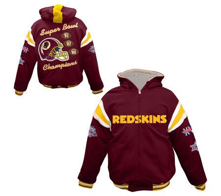 washington redskins super bowl jacket