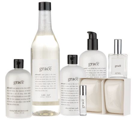 philosophy grace pure deluxe piece qvc